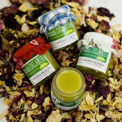 Pomada hidratante DELAPURA multiusos natural