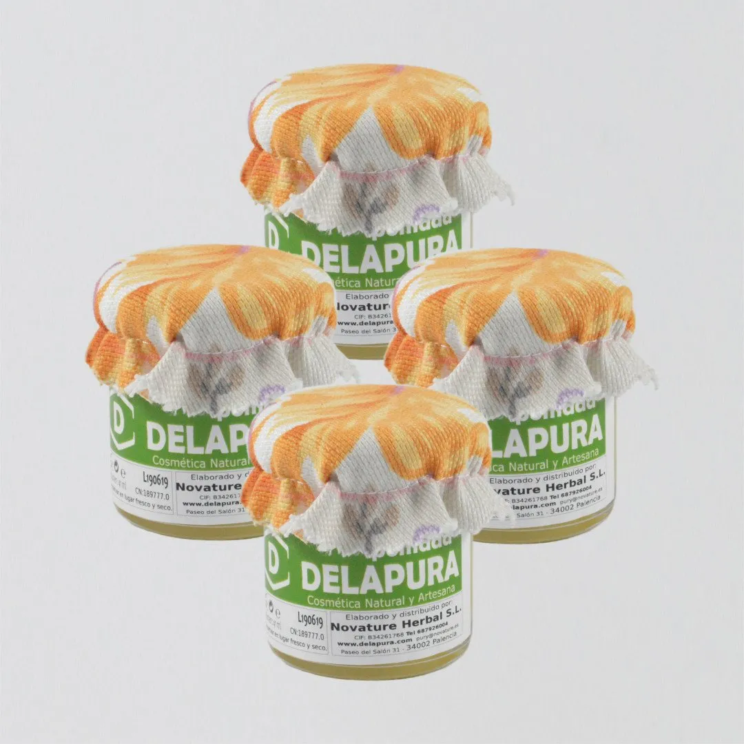 oferta 3x4 pomada delapura bote cristal 41ml